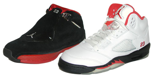 NIKE AIR JORDAN Collezione 18/5 PACK NEW! Youth Sz 5.5y
